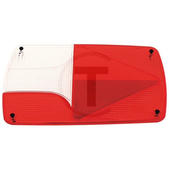 HELLA Lens - 4559EL 990633041, 9EL990633041 | Kleur: rood, wit | Plaats: rechts | Keurmerk: E4 10162, ECE