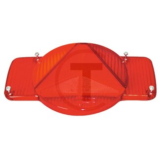 Humbaur Glas met driehoekreflector, met mistachterlicht, links