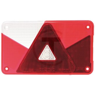 ASPÖCK Streuscheibe links Multipoint V+ VLED mit Dreiecksrückstrahler
