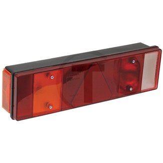 PROPLAST Lens rechts 464 x 130 x 30 mm rood, oranje, wit