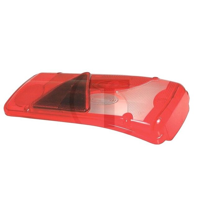 Vignal Lens rechts, met reflector voor horizontale montage - 50783832021 | Afmetingen: 400 x 160 mm | Breedte: 400 mm | Vorm: rechthoekig