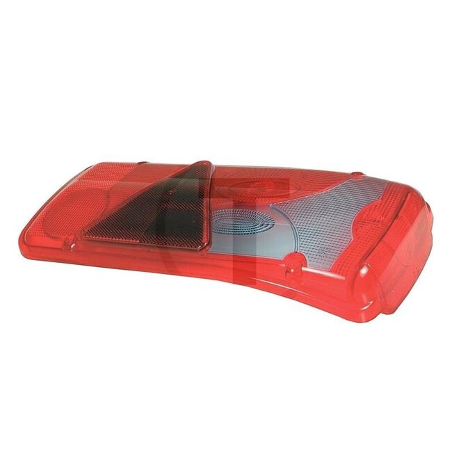 Vignal Lens rechts, met reflector - 50783832221 | Afmetingen: 400 x 160 mm | Breedte: 400 mm | Vorm: rechthoekig