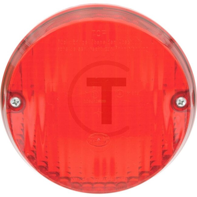 HELLA Lens - 4559EL 101353001, 9EL101353001 | Kleur: rood | Keurmerk: E1 8496, ECE | Extra informatie: Met bouten