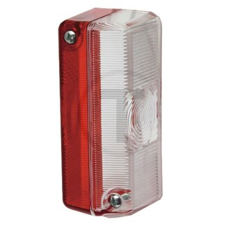HELLA Glass marker light transparent / red