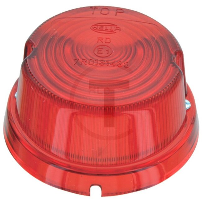 HELLA Lens - 4559EL 135266001, 9EL135266001 | Kleur: rood | Keurmerk: E1 31438, ECE | Extra informatie: Aantal lichtfuncties: 1