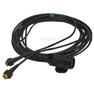 ASPÖCK Kabel met 7-polige stekker en 5-polige bajonet, 5 m