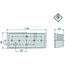 HELLA Rücklicht 110 x 40 x 25 mm, 12 / 24 V, W5W - 2SA006717001