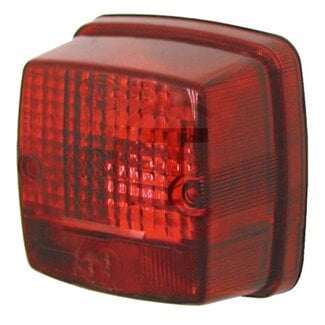 HELLA Rear light 84 x 84 x 51 mm, 12 / 24 V, C5W, P21W