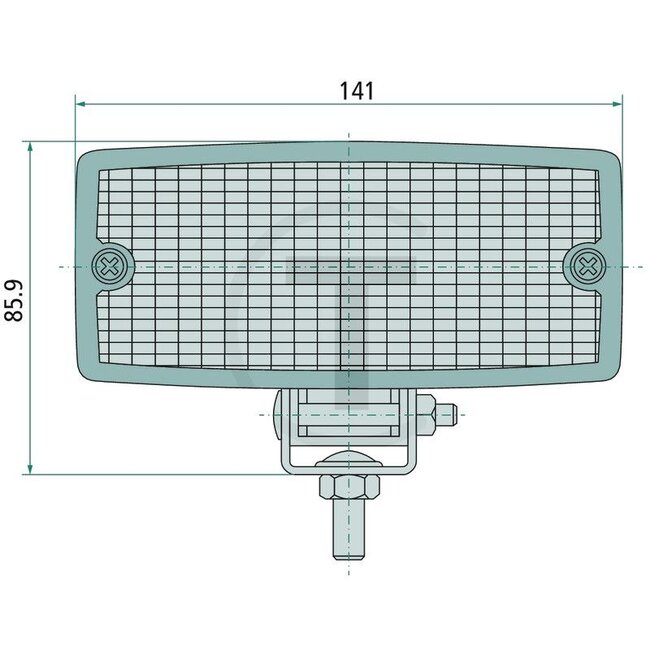 GRANIT Rückfahrscheinwerfer 85 x 74 x 55 mm, P21W, 12 V | FR.31.000