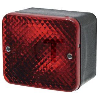 ASPÖCK Rear fog light 12 V, 85 x 75 x 55 mm, P21W, Fogpoint