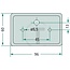 GRANIT Reversing light 96 x 60 x 60 mm, P21W, 12 V