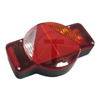 Humbaur Rückleuchte rechts 245 x 160 x 60 mm, 12 V mit Rückfahrlicht