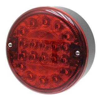 Nebelschlussleuchte LED 12 / 24 V, Ø 140 x 72 mm, 20 LEDs