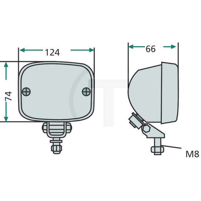 HELLA Rear fog light 124 x 74 x 66 mm, P21W, 12 V | 2NE002985001