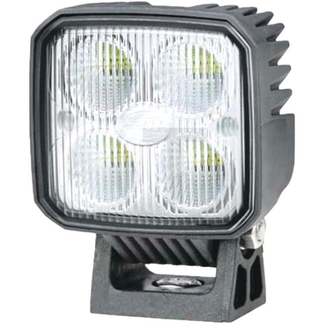 HELLA LED reversing light Q90 compact LED - Dimensions W x H x D: 95 x 90 x 57 mm, Connection: German plug - 2ZR996284511