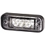 HELLA LED kentekenverlichting 12 V, vlakstekker, zwart | 2KA010278311