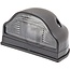 GRANIT LED number plate light 12 - 24 V, hole spacing 85,5 mm, black | DSL-41A/12, 246