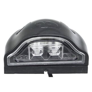 ASPÖCK LED number plate light Regpoint 12 - 24 V, cable 800 mm, 2-pin