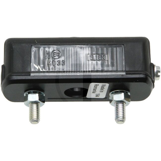 HELLA Kennzeichenleuchte C5W, 12 / 24 V, schwarz, 2 x M6 - 2KA997011021