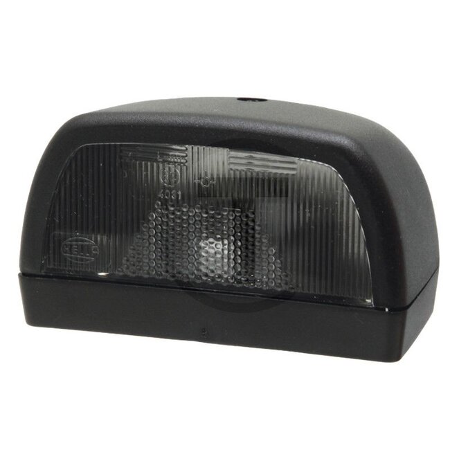 HELLA Number plate light R10W, 12 V, 56,5 x 55 x 102 mm | 2KA998523001