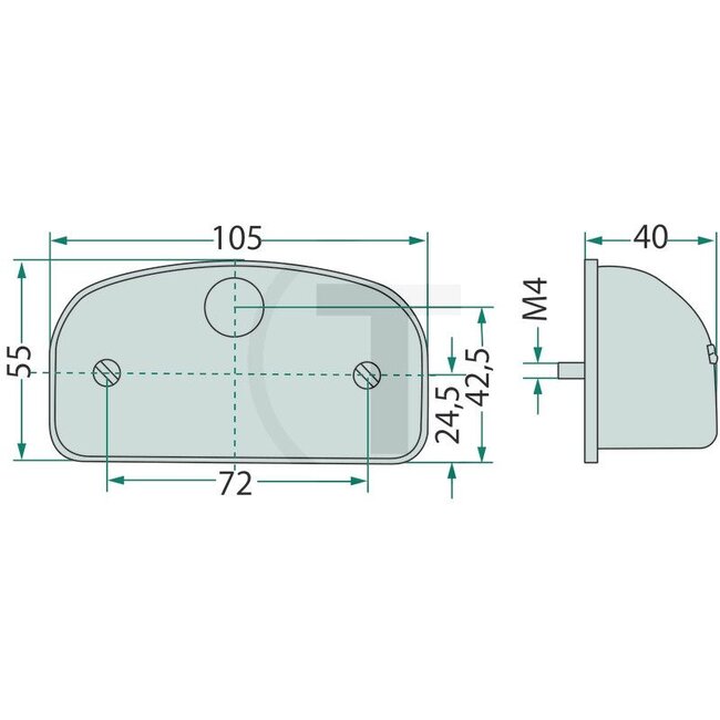 HELLA Number plate light, 2 pcs - 4550020182, 06217218, 2KA001386-231, 2KA 001 386-231, 51841FSA5Q71 | Version: For mounting above the number plate, or to the left or right of the number plate | Bulb: 12V5WS / C5W | Length: 118 mm