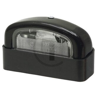 HELLA Number plate light - Bulb: 12V5WS / C5W