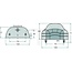 ASPÖCK Number plate light Regpoint, left and right - Bulb: 12V5WS / C5W - 402523001