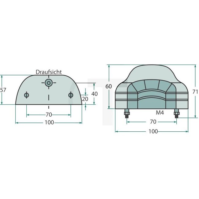 ASPÖCK Number plate light Regpoint, left and right - Bulb: 12V5WS / C5W