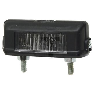 HELLA Kennzeichenleuchte C5W, 12/24 V, Flachstecker, mit Stütze