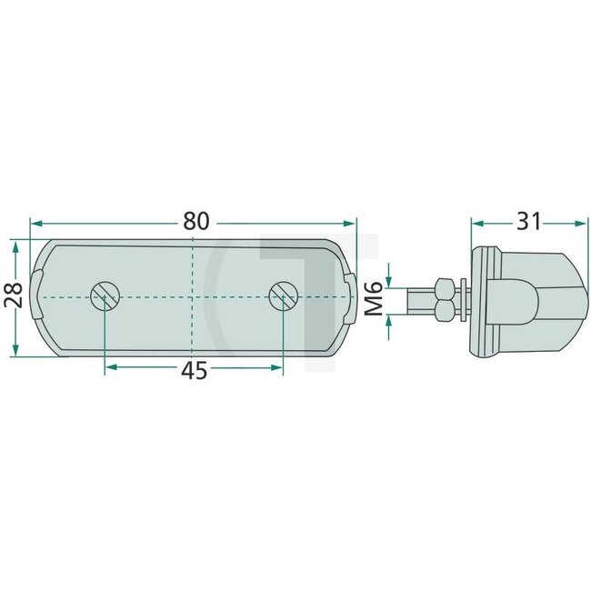HELLA Kentekenverlichting - 4552KA 001389101, LSP1.48500, 2KA001389-101 | Kleur: zwart | Aansluiting: Vlakstekker | Lamp: C5W