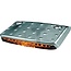 HELLA Blinkleuchte LED 12 V, 12 LEDs, 74,8 x 107,6 mm, klar Streuscheibe | 2BA008260017