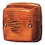 HELLA Blinklicht links / rechts 12V21WK / P21W, orange, 84 x 84 x 51 mm - 0009741006, 2BA003014-111