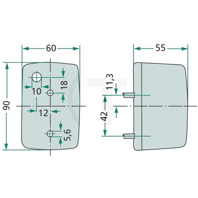 HELLA Blinkleuchte links / rechts, 2 Stück - 45500201790009741000, 2BA002652-101, 2BA 002 652-101_SAP, 00023902, 26903023, 50181572, 52004651, D023902, 14048950, 14047800 | Ausführung: für vorderen Anbau, 2 Befestigungsschrauben M5, Prüfzeichen: E1 42763 | Leuc