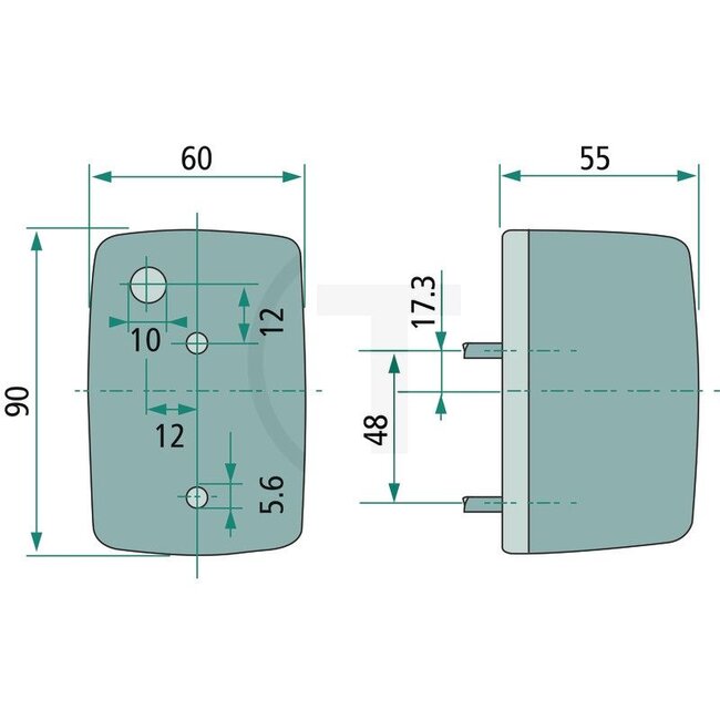HELLA Knipperlicht links, passend voor Mercedes A0018227220 - 4552BA 002652111, 552315, 84011216, 2BA002652-111 | Lamp: 12V21WK / P21W | Netspanning: 6, 12, 24 V