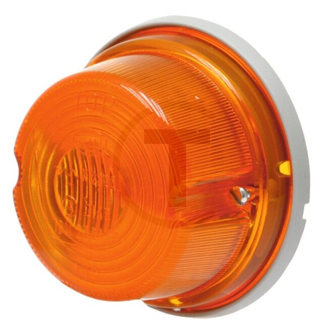 HELLA Indicator light, 2 pcs - 4552BA 001259611VE2, 2BA001259-611, 2BA 001 259-611, 8013159 | Version: For front and rear mounting, test mark: K 23267 | Bulb: 12V18WS / T15x43