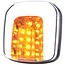 GRANIT LED-Blink-Positionsleuchte - Abmessungen B x H x T: 108 x 102 x 63 mm