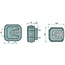 GRANIT LED indicator/position light - Dimensions W x H x D: 108 x 102 x 63 mm
