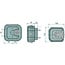 GRANIT LED knipper-breedtelicht links / rechts 12 / 24 V, 108 x 102 x 63 mm