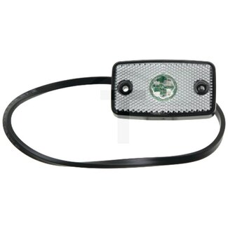 Cobo Zijmarkeringslicht LED 12 V, 83 x 47 x 14 mm, kabel 500 mm