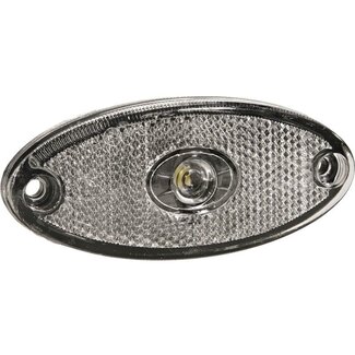 ASPÖCK LED breedtelicht Flatpoint II LED wit 24 V, kabel 500 mm