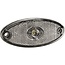 ASPÖCK LED position light Flatpoint II LED white 24 V, cable 500 mm