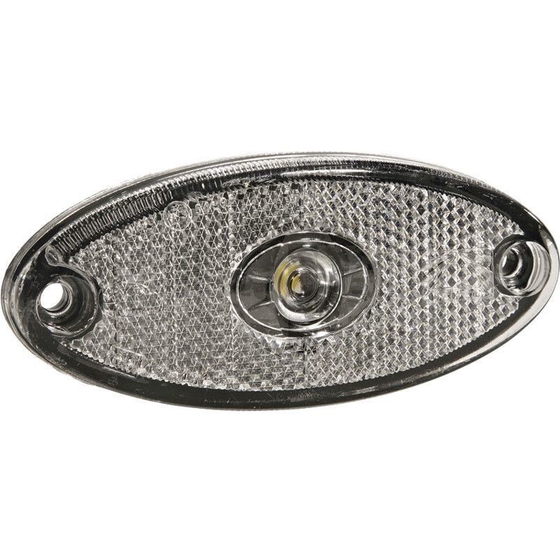 ASPÖCK LED breedtelicht Flatpoint II LED wit 24 V, kabel 500 mm