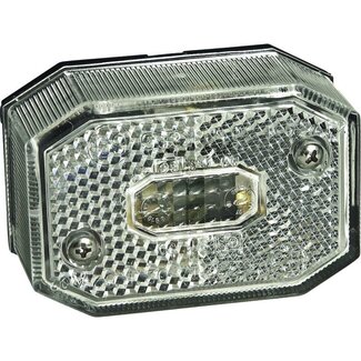ASPÖCK Lampe Flexipoint I Soffitte 12 V, 44 x 65 x 28 mm, weiß, DC-Flachkabel