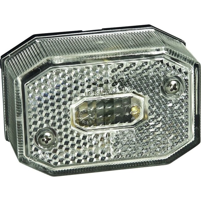 ASPÖCK Lamp Flexipoint I buislamp 12 V, 44 x 65 x 28 mm, wit, DC-platte kabel | 50140030