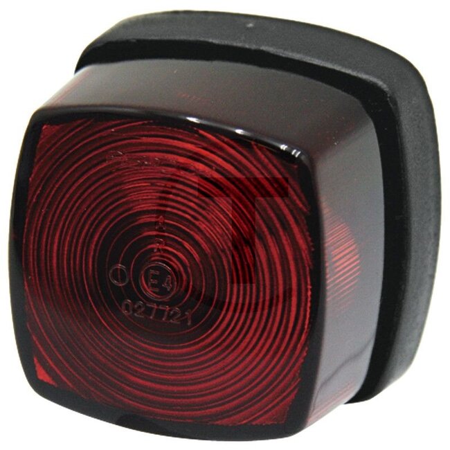 ASPÖCK Rücklicht Squarepoint rot, 62 x 62 x 46 mm, 12 V - 404519001