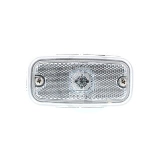 Vignal Begrenzungsleuchte T4W weiß / klar, 110 x 55 x 34 mm, 12 / 24 V