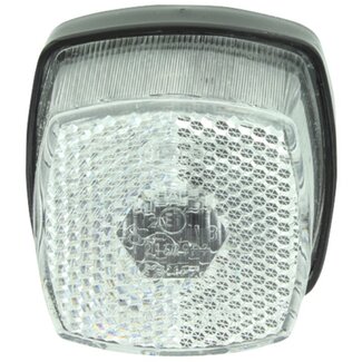 HELLA Breedtelicht reflector C5W wit/helder, vierkant 62 x 40 mm, aanbouw