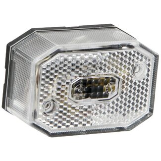 ASPÖCK Lampe Flexipoint I C5W 24 V, 44 x 65 x 28 mm, weiß, P&R-Anschluss