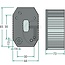 ASPÖCK Lamp Flexipoint I C5W 24 V, 44 x 65 x 28 mm, white, P&R-connection