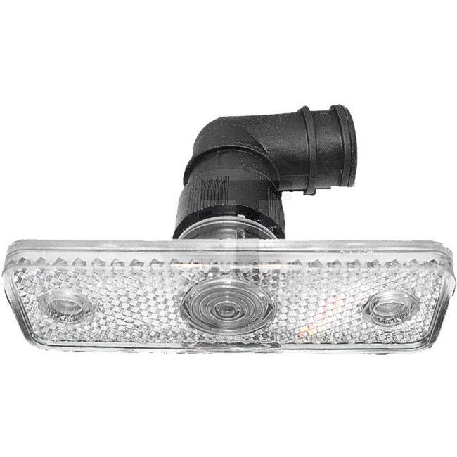 PROPLAST Markeringslicht - 50240133003, 40133003 | Lamp: inclusief 24 volt lamp | 12 volt / 24V4WK / T4W | Kleur: weiß / klar